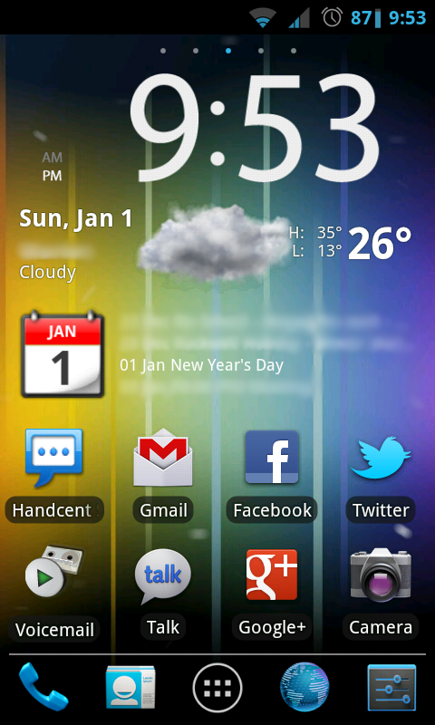 First Android Post – Cyanogenmod 7, Ice Cream Sandwich themes