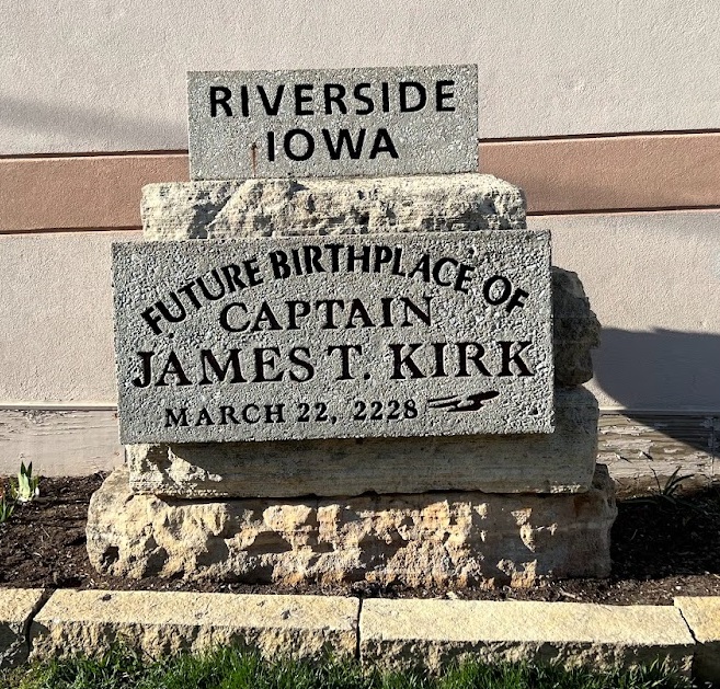 Riverside Iowa, Future Birthplace of Captain James T Kirk